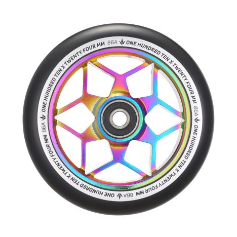 BLUNT 110MM DIAMOND WHEELS OIL SLICK - Pair £49.80
